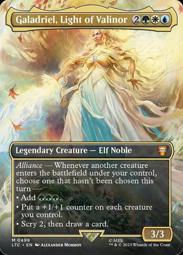 Mtg Galadriel's Dismissal foil 4枚 Galadriel's Dismissal (Borderless) • Commander: The Lord of