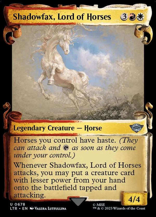 Shadowfax, Lord of Horses (Showcase Scrolls)