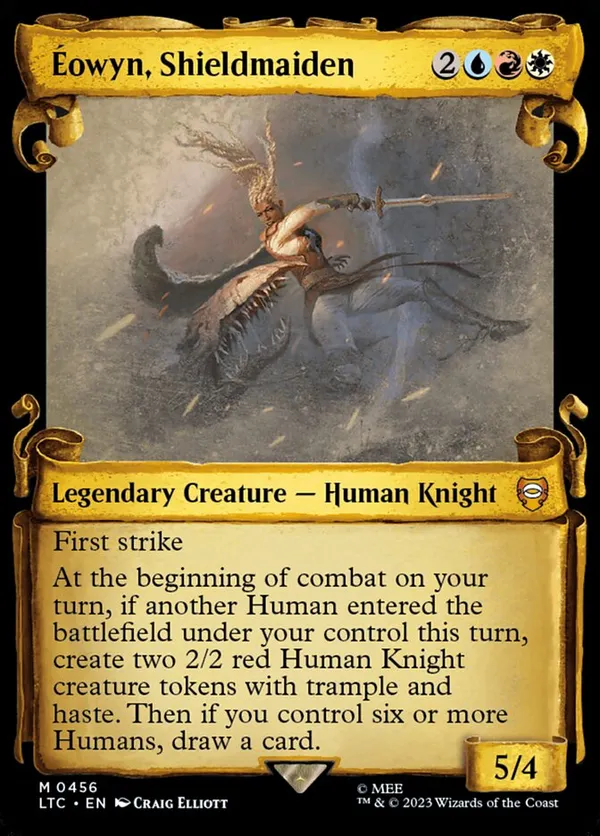 Eowyn, Shieldmaiden (Showcase Scrolls)