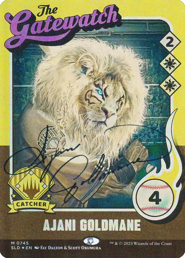 Ajani Goldmane (745) (Autographed)