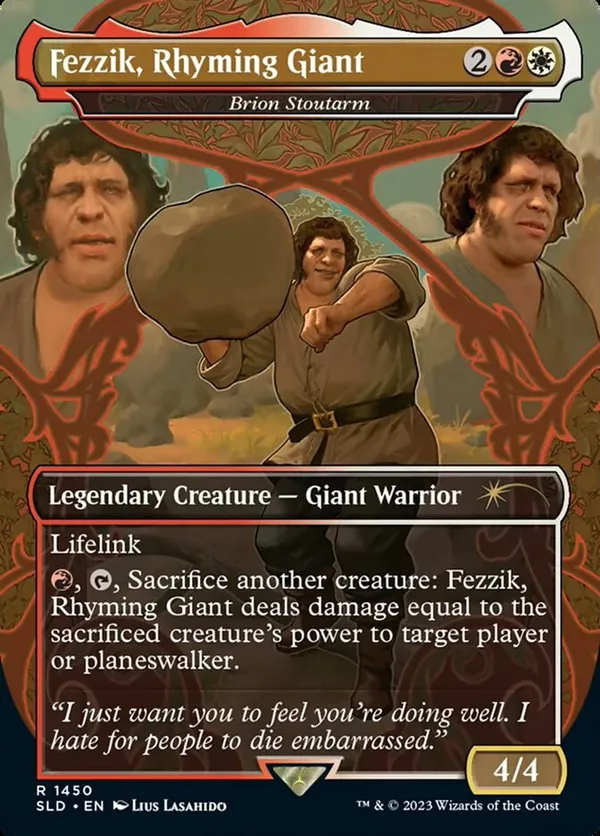 Fezzik, Rhyming Giant