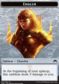 Emblem - Chandra, Roaring Flame