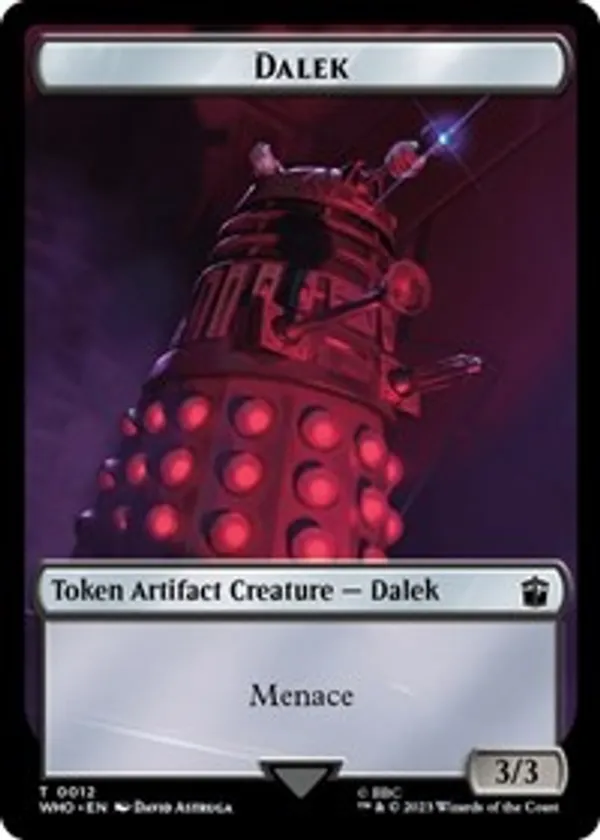 Dalek // Food (0026) Double-Sided Token