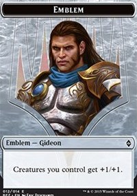 Emblem - Gideon, Ally of Zendikar