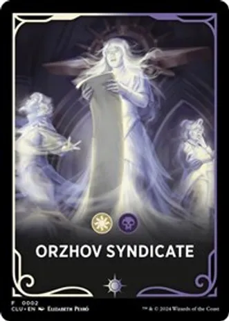 Orzhov Syndicate Theme Card