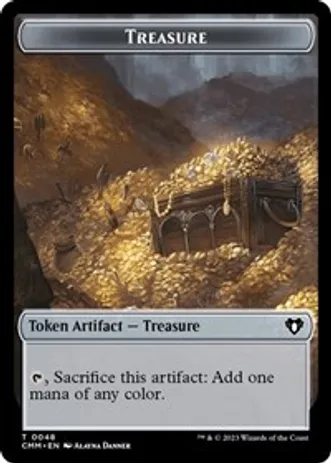 Treasure // Cat (0005) Double-Sided Token