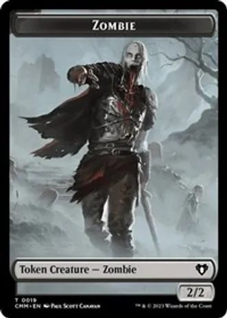 Zombie (0019) // Kor Soldier Double-Sided Token