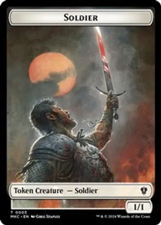 Soldier // Kobolds of Kher Keep Double-Sided Token