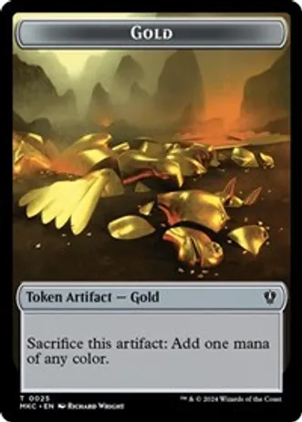 Gold // The Monarch Double-Sided Token