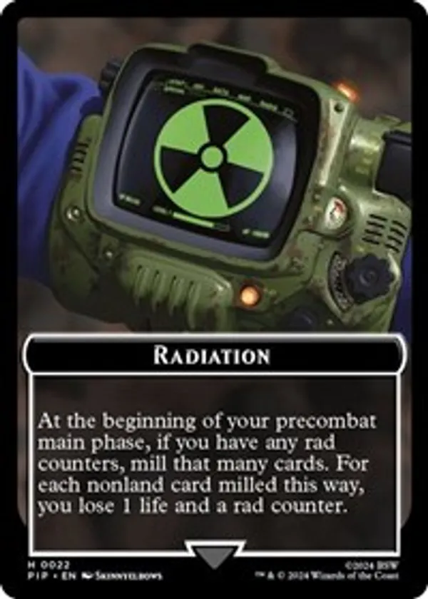 Radiation // Copy Double-Sided Token