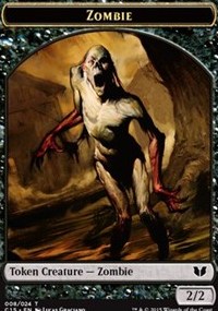 Zombie // Spirit (Multicolor) Double-Sided Token