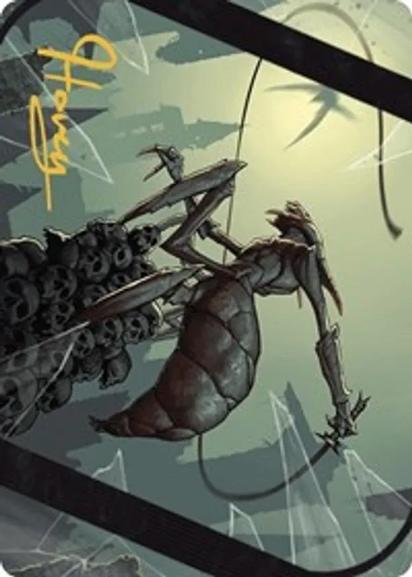 Kraul Whipcracker Art Card (Gold-Stamped Signature)