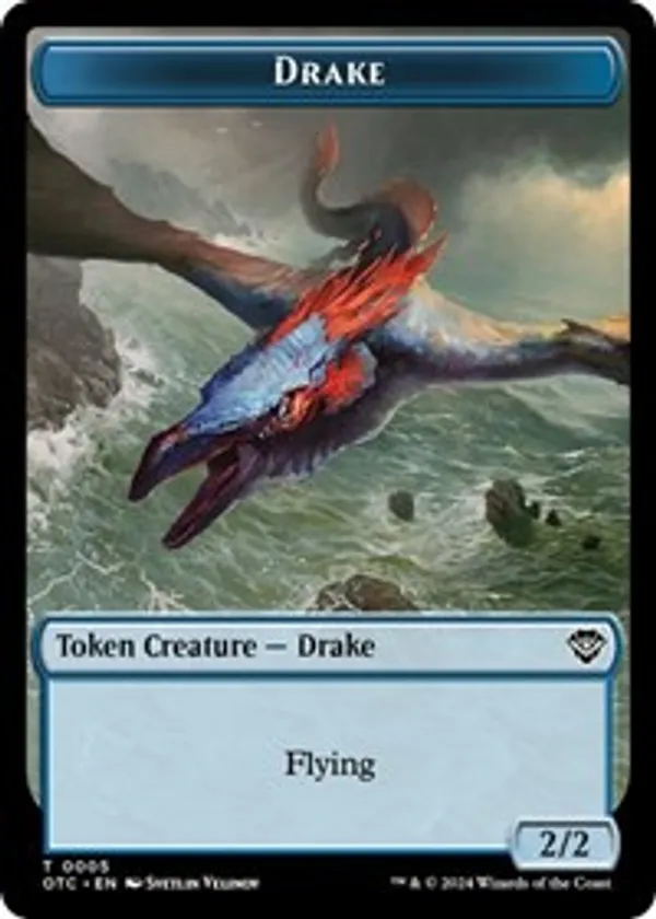 Drake // Soldier (0026) Double-Sided Token