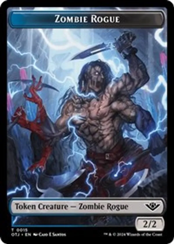 Zombie Rogue // Plot Double-Sided Token
