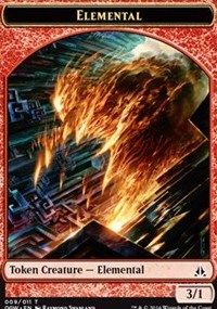 Elemental Token (Red)