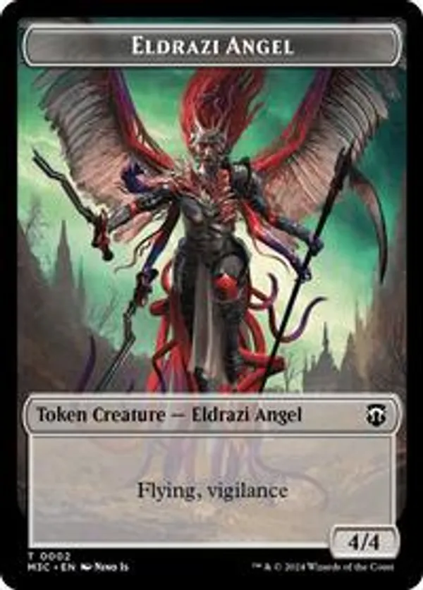 Eldrazi Angel // Copy Double-Sided Token