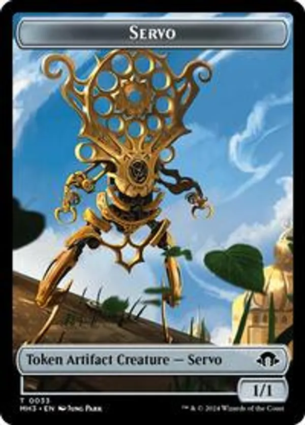 Servo // Angel Double-Sided Token