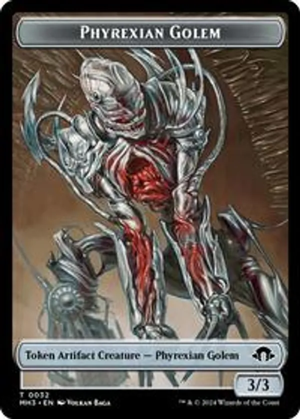 Phyrexian Golem Token