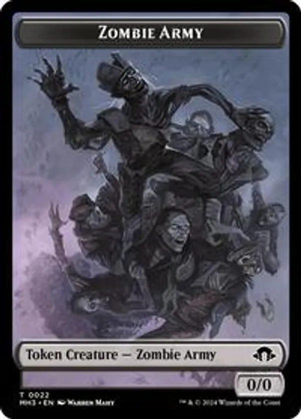 Zombie Army Token