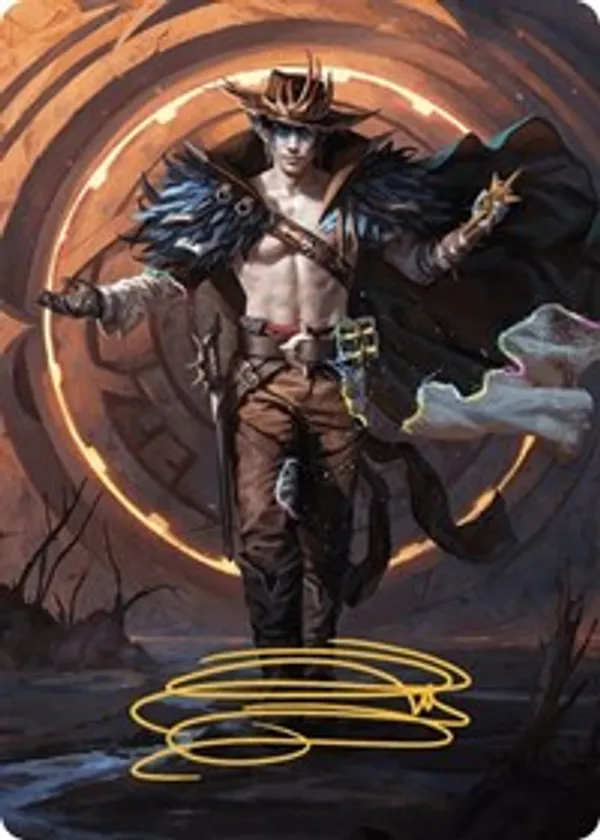 Oko, the Ringleader Art Card (29/54) (Gold-Stamped Signature)