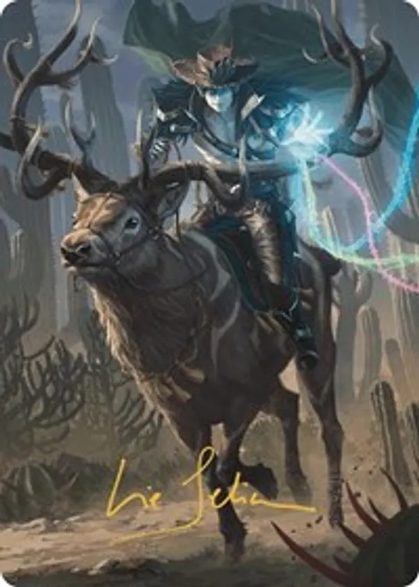 Oko, the Ringleader Art Card (54/54) (Gold-Stamped Signature)