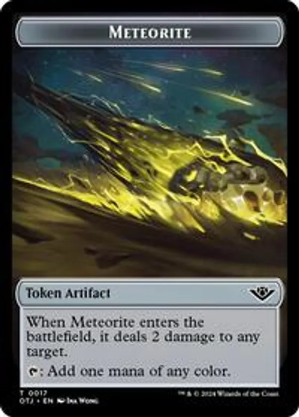 Meteorite // Plot Double-Sided Token