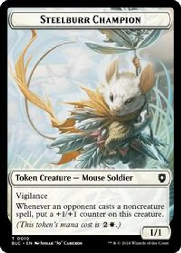 Steelburr Champion // Squid Double-Sided Token