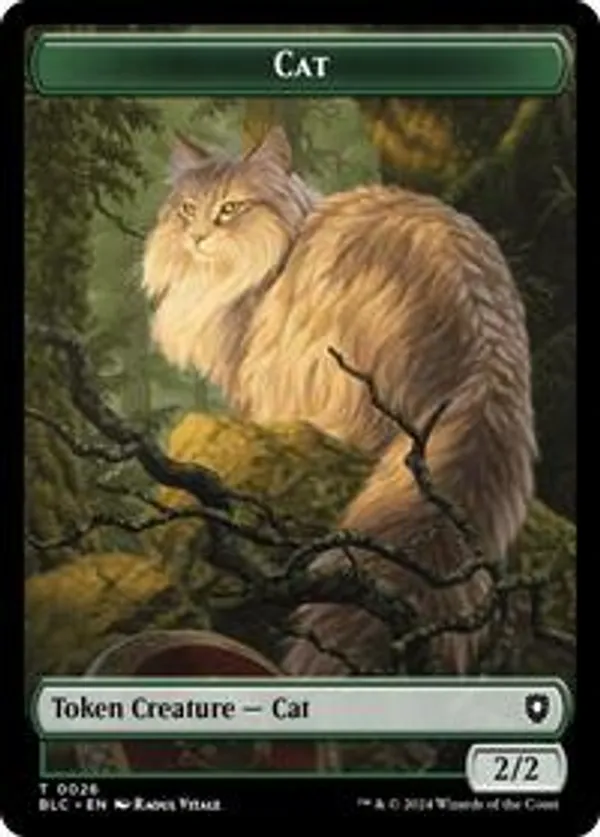 Cat // Treasure Double-Sided Token