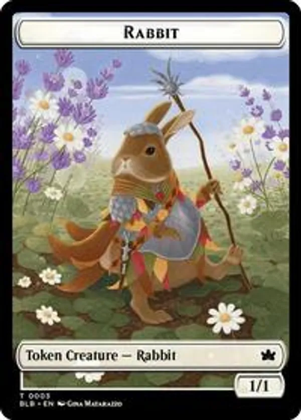 Rabbit // Poison Counter Double-Sided Token