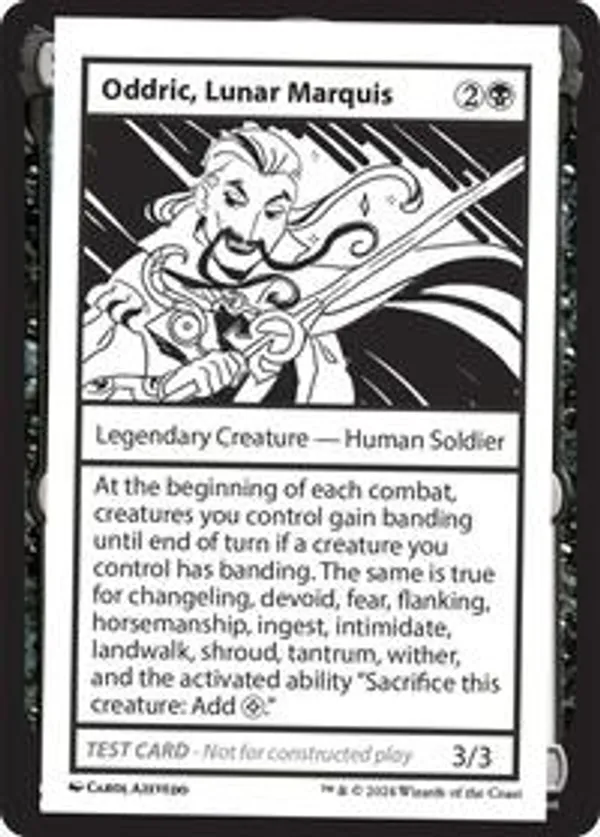 Oddric, Lunar Marquis