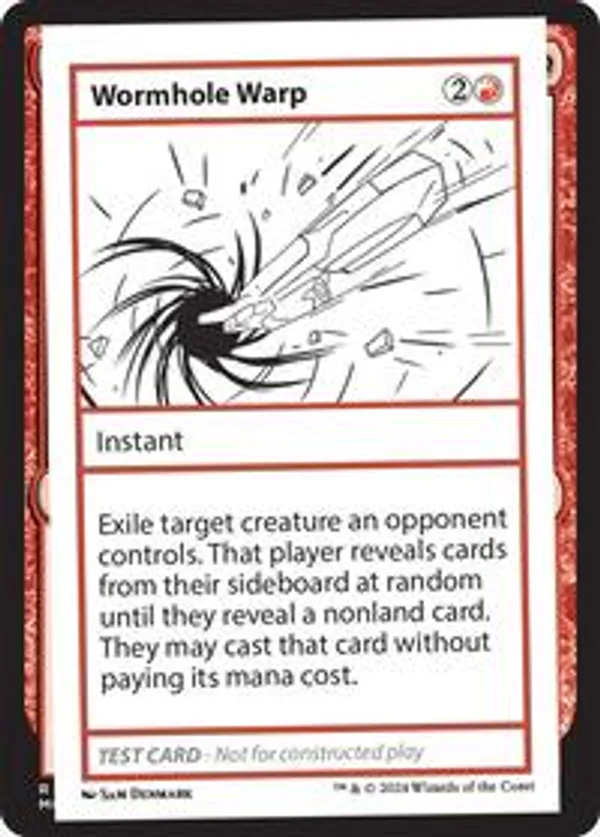 Wormhole Warp