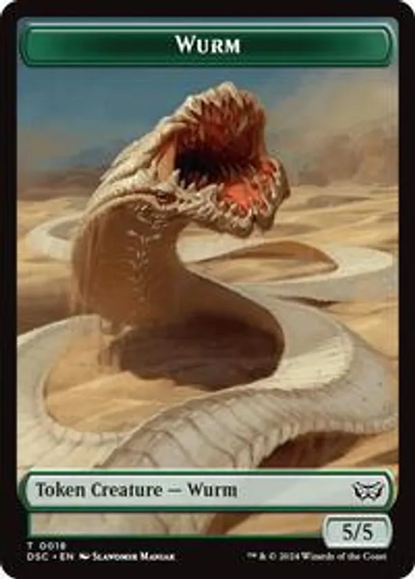 Wurm (18) // Fractal Double-Sided Token