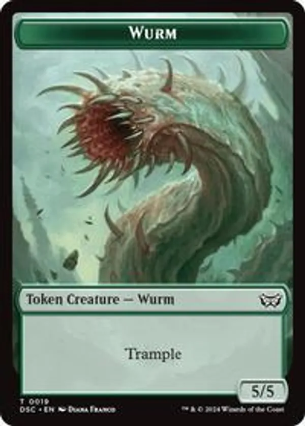 Wurm (19) // Manifest Double-Sided Token