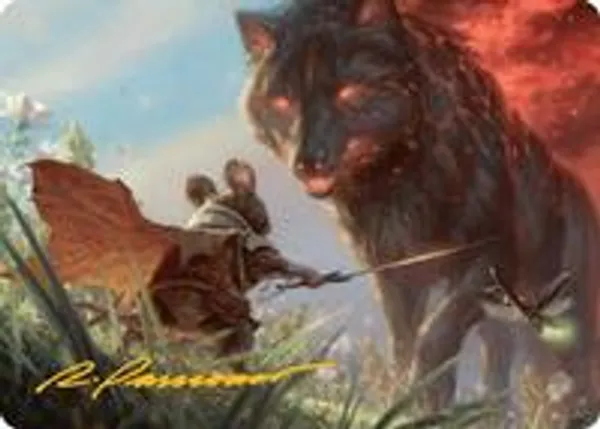 Repel Calamity Art Card (Gold-Stamped Signature)