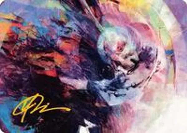 Psychic Whorl Art Card (Gold-Stamped Signature)