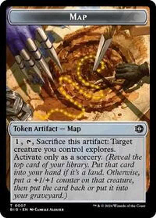 Map // Plot Double-Sided Token