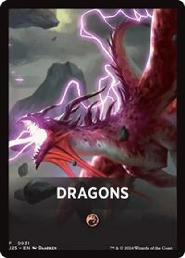 Dragons Theme Card