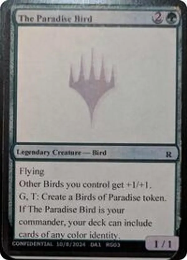 mtg bird cards Mockingbird [Bloomburrow] main image 1