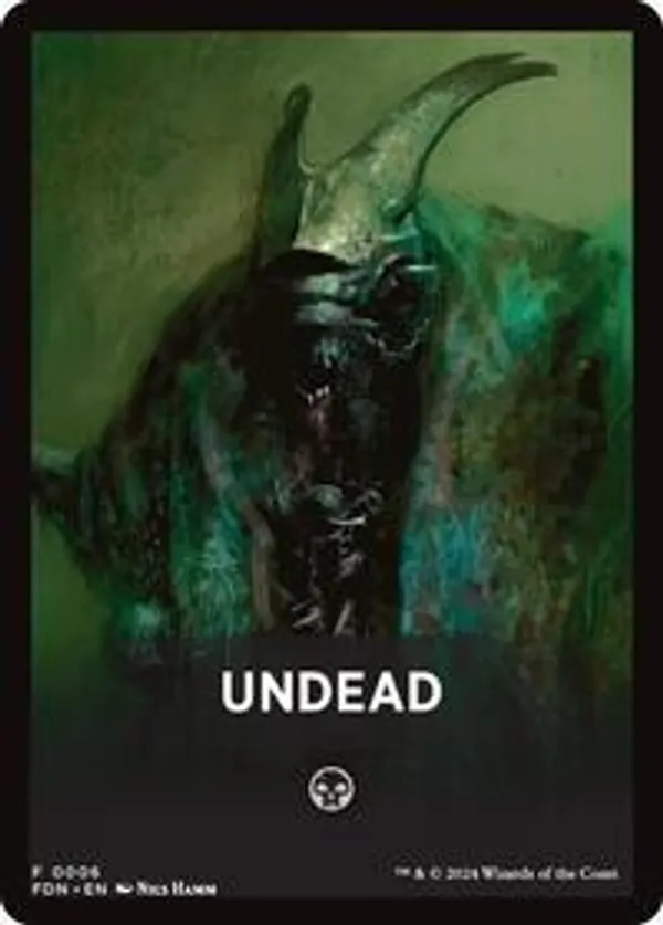 Undead Theme Card