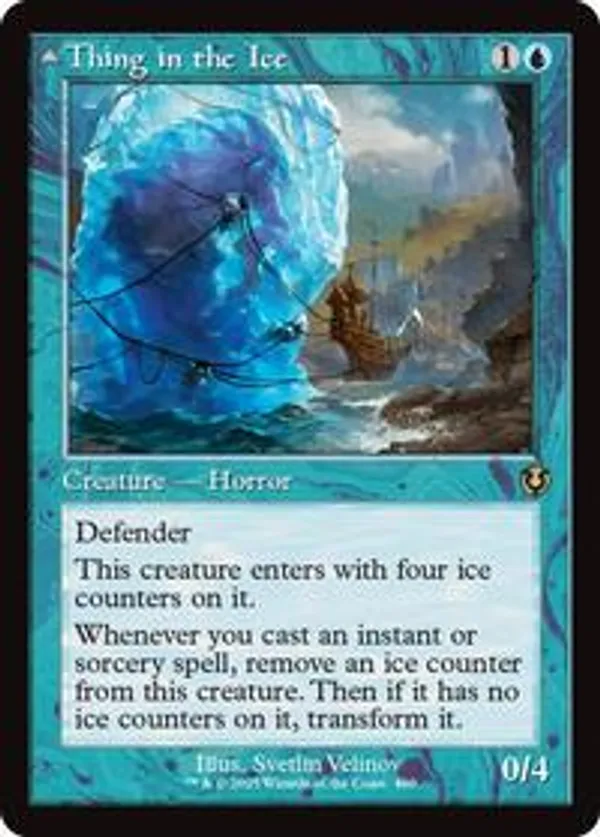 Thing in the Ice // Awoken horror (Retro Frame)
