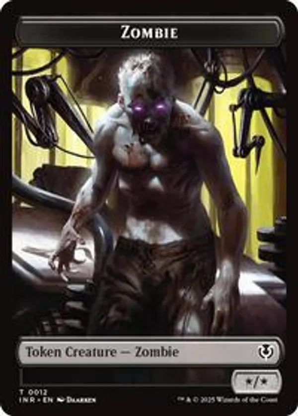 Zombie (0011) // Zombie (0012) Double-Sided Token