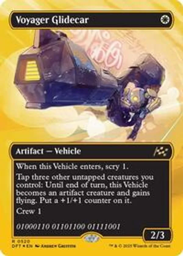 Voyager Glidecar (Borderless) (First-Place Foil)