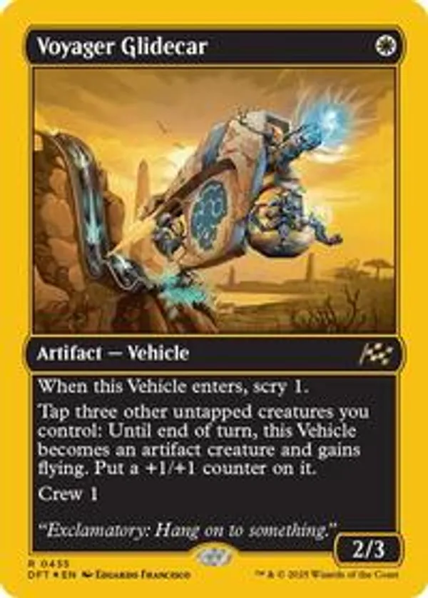 Voyager Glidecar (First-Place Foil) • Aetherdrift (DFT) #435