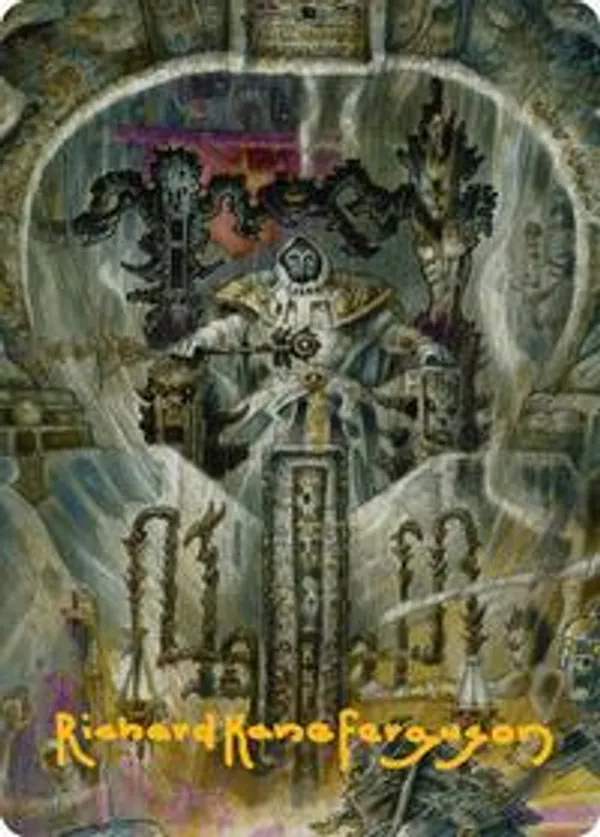 Gonti, Night Minister Art Card (Gold-Stamped Signature)