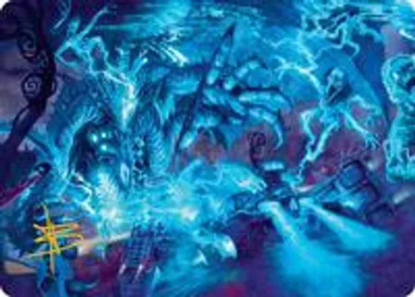 The Speed Demon Art Card (Gold-Stamped Signature)