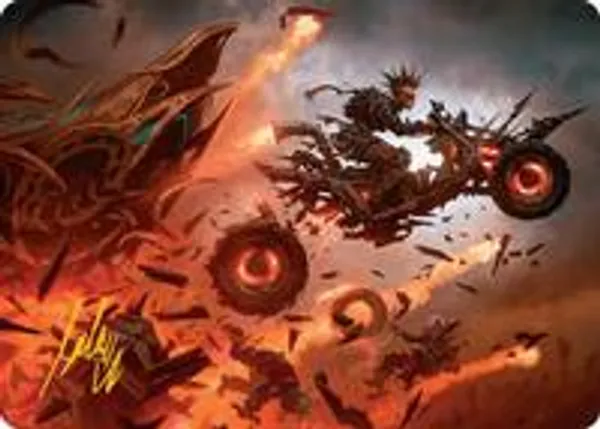 Gastal Blockbuster Art Card (Gold-Stamped Signature)