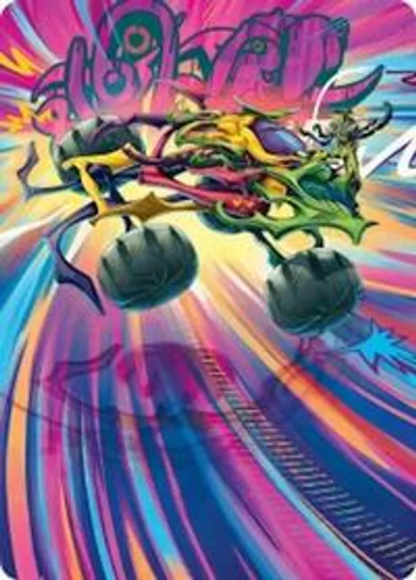 Thunderous Velocipede Art Card