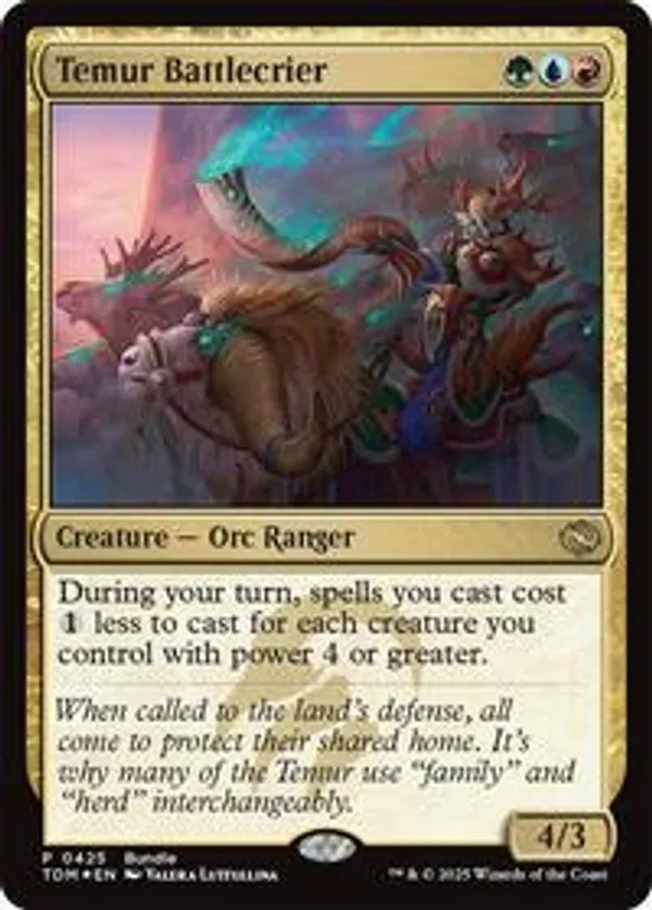 Temur Battlecrier