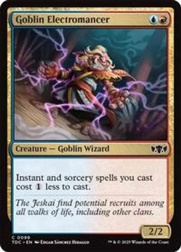 Goblin Electromancer