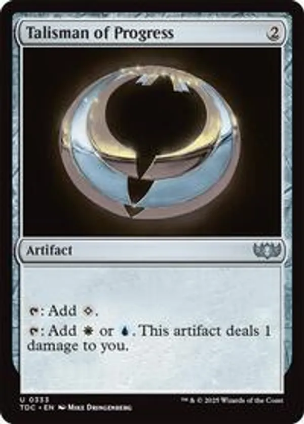 Talisman of Progress
